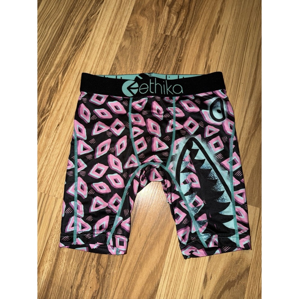 Ethika Boys Medium Boxer Brief Shorts Dri-fit